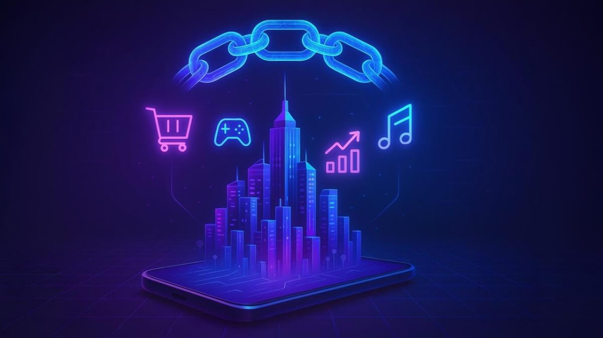آینده تبلیغات موبایلی با بلاک‌چین و نمایش شهر دیجیتال