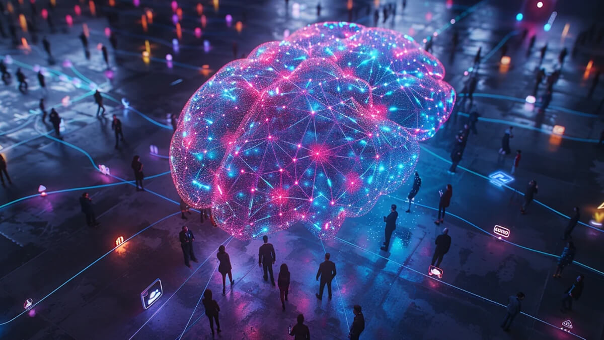 ارتباط هوش مصنوعی با کاربران از طریق گوشی‌های هوشمند برای شخصی‌سازی تبلیغات درون‌برنامه‌ای